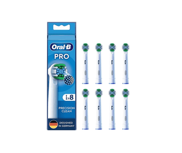 Oral-B Pro Precision Clean Replacement Toothbrush Heads - 8 Pack